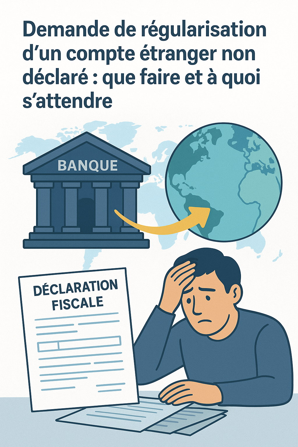 Demande de régularisation d’un compte étranger non déclaré que faire et à quoi s’attendre